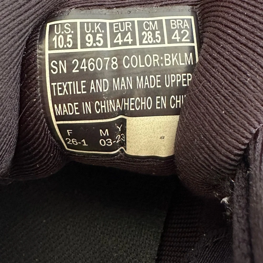 Skechers Archfit Men’s Running sneaker Size 10.5 Black/neon yellow - Picture 9 of 9